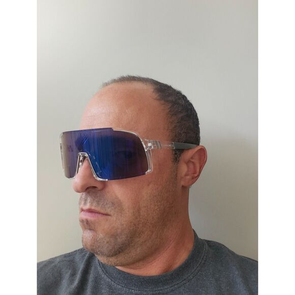 Blenders Eyewear Expose Wave Dover Full Shield Wraparound Sunglasses NWT - Picture 9 of 16